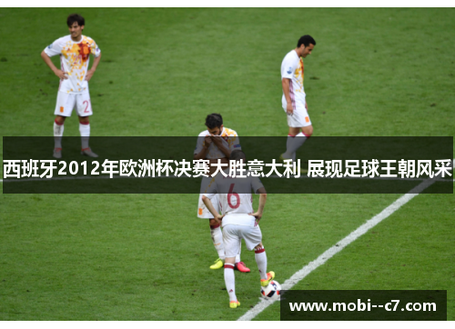 西班牙2012年欧洲杯决赛大胜意大利 展现足球王朝风采