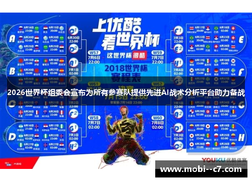 2026世界杯组委会宣布为所有参赛队提供先进AI战术分析平台助力备战
